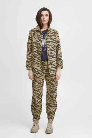 NEVADA JACKET CARTOUCHE BLACK PRINT