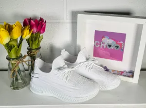 Nevada Sock Trainers - White
