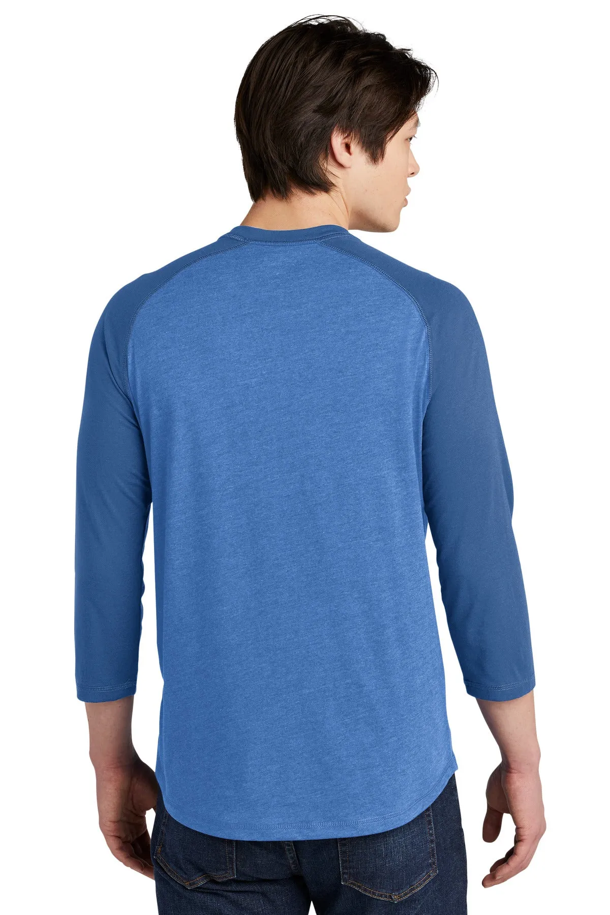 New Era Heritage Blend 3/4-Sleeve Baseball Raglan Tee. NEA104