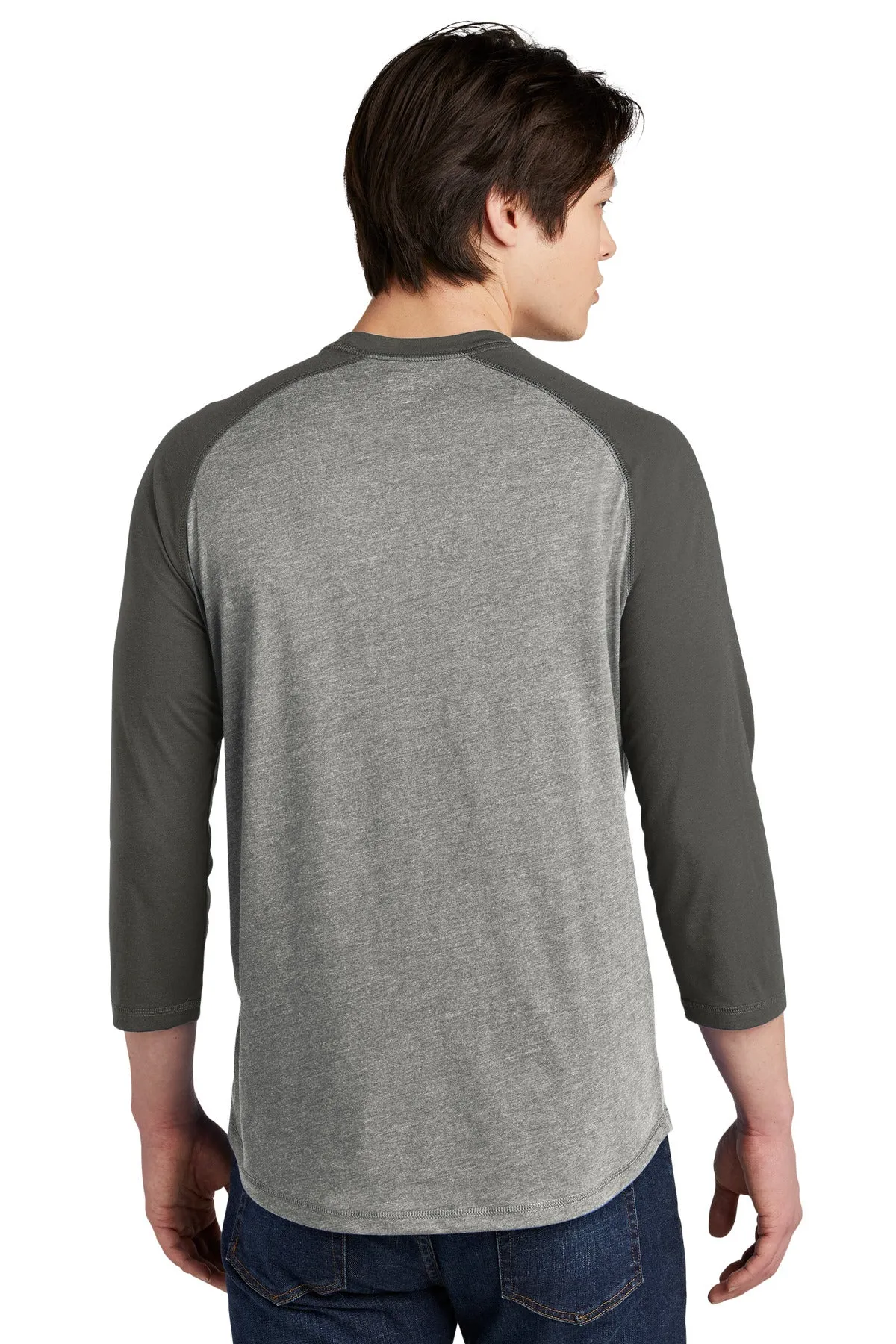 New Era Heritage Blend 3/4-Sleeve Baseball Raglan Tee. NEA104