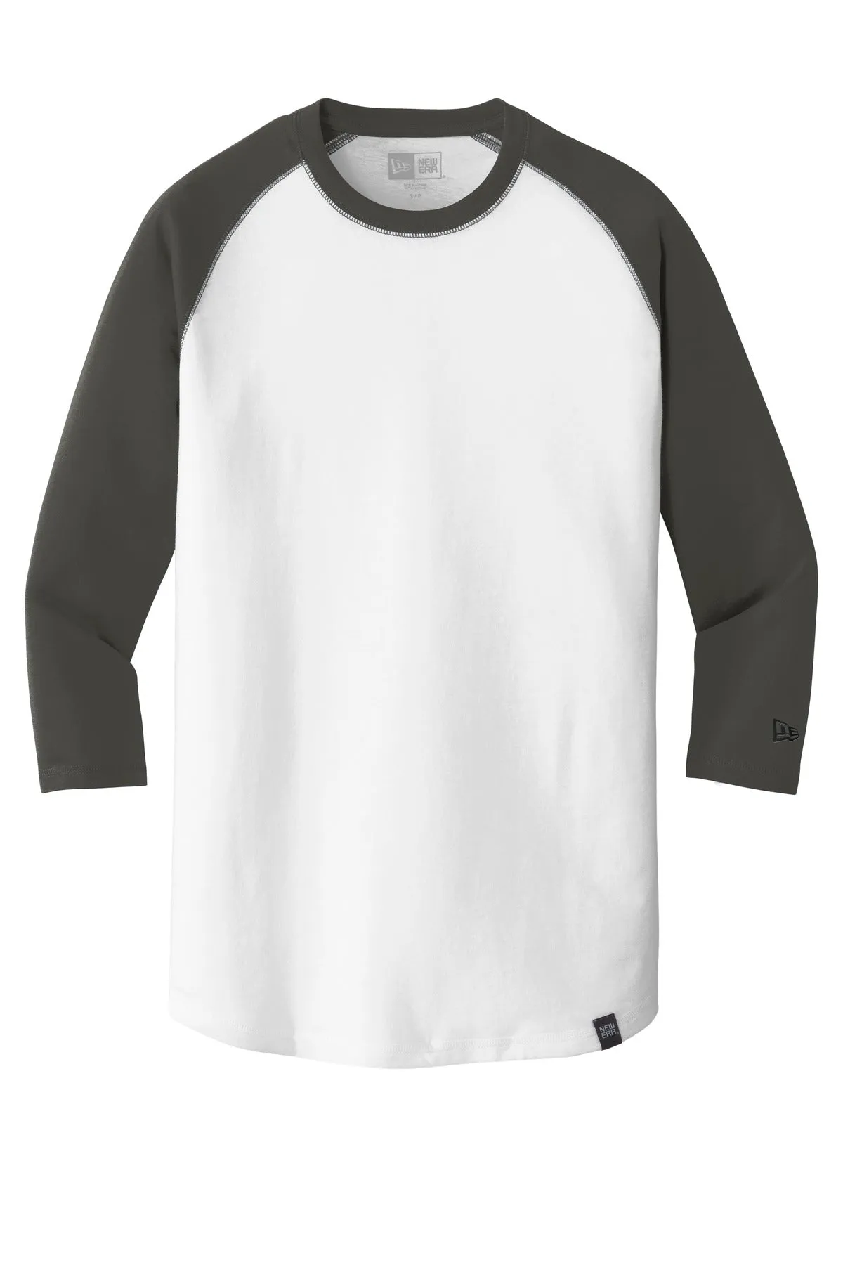 New Era Heritage Blend 3/4-Sleeve Baseball Raglan Tee. NEA104