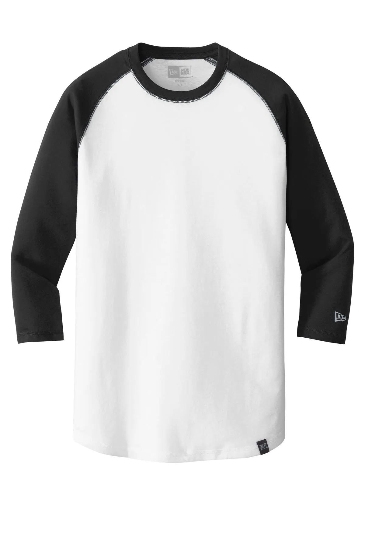 New Era Heritage Blend 3/4-Sleeve Baseball Raglan Tee. NEA104