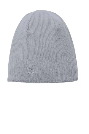 New Era Knit Branded Beanies, Grey