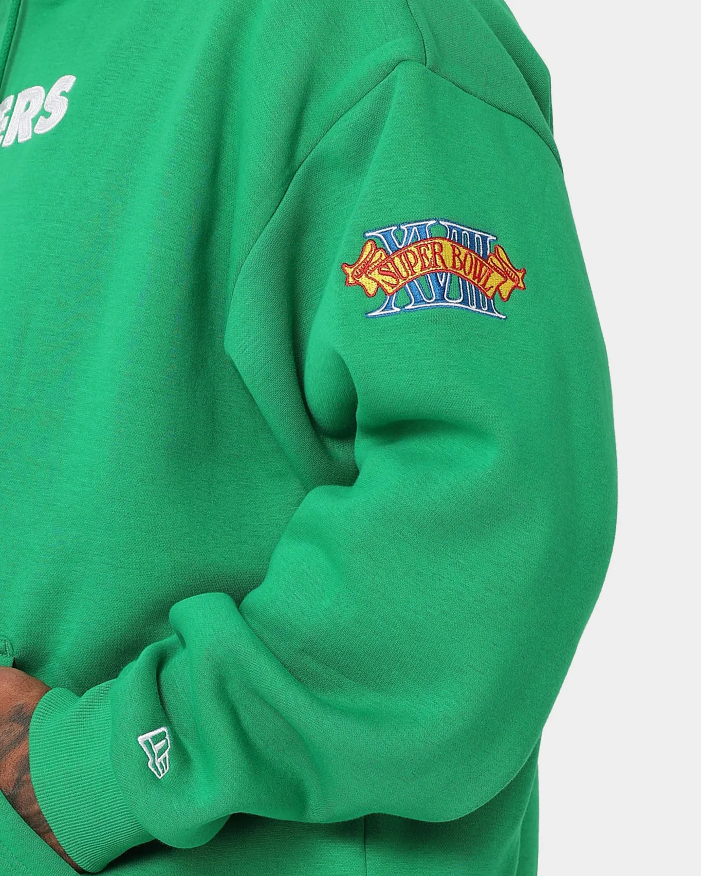 New Era Las Vegas Raiders 'Tropical Punch Script Pack' Oversized Hoodie Lucky Green