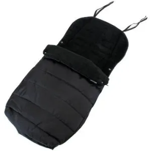New Luxury Padded Footmuff Liner - Black Fit Maclaren Quest Triumph Techno