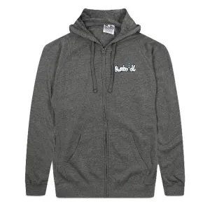 New Style Logo Zip Hoodie Gunmetal Heather