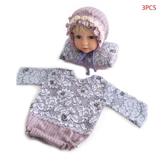 Newborn Baby Animal Outfits-Clothing Creative Photographic Props Style Outfits with Hats