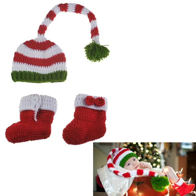 Newborn Baby Animal Outfits-Clothing Creative Photographic Props Style Outfits with Hats