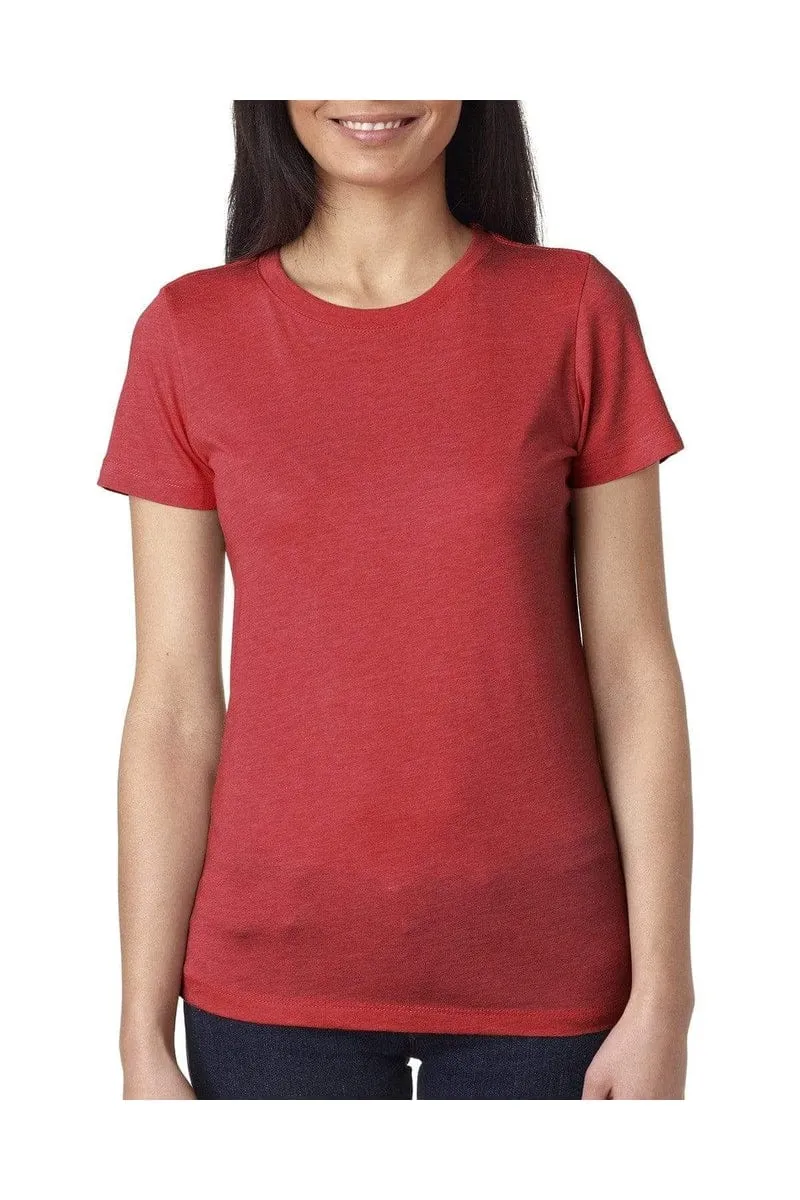 Next Level 6710: Ladies' Triblend Crew
