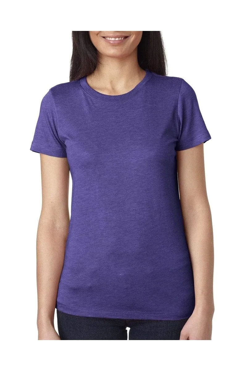 Next Level 6710: Ladies' Triblend Crew
