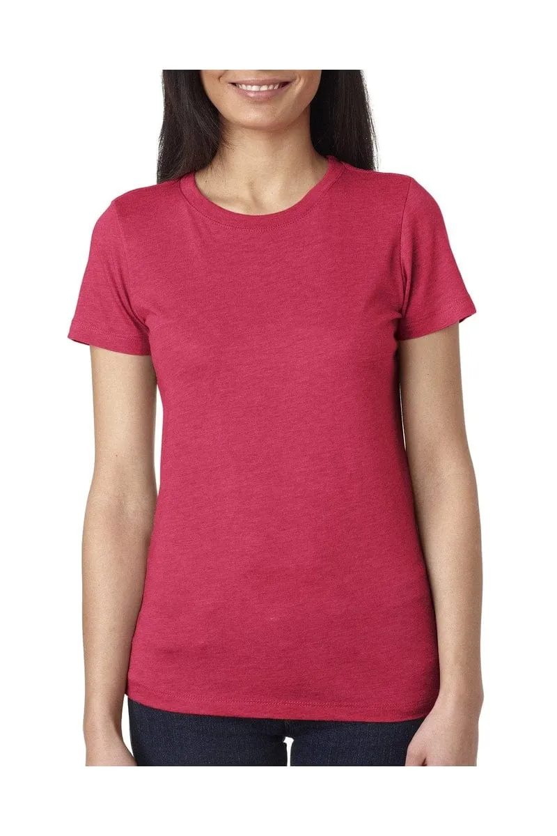 Next Level 6710: Ladies' Triblend Crew
