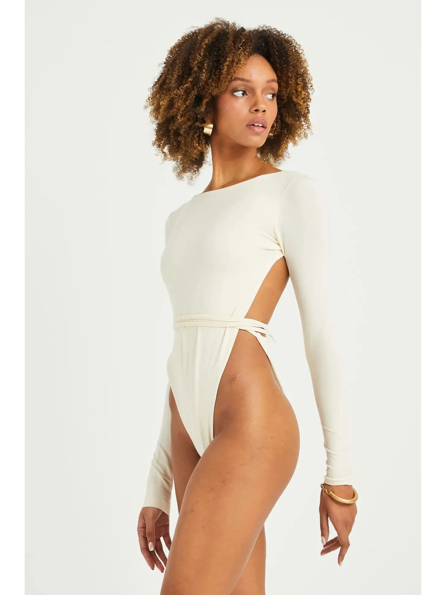 Nicole Bodysuit l Ivory
