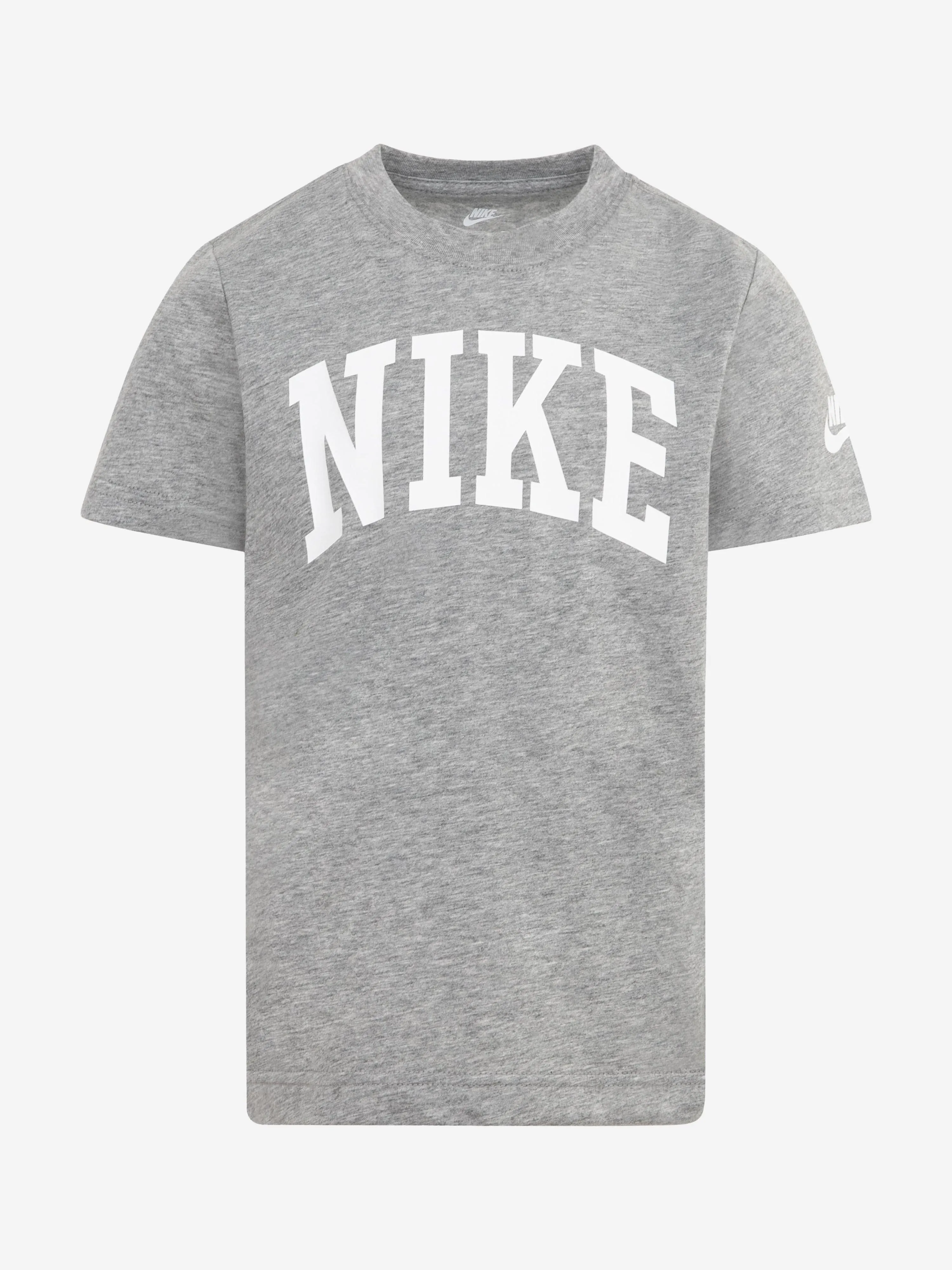 Nike Kids Club Seasonal Jersey T-Shirt in Grey
