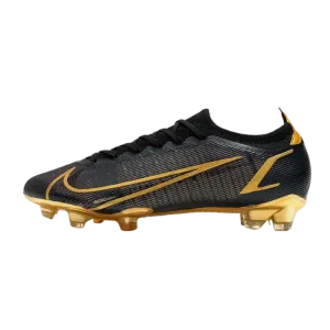 Nike Mercurial Vapor 14 Elite FG Black Gold - Goatkits Boots