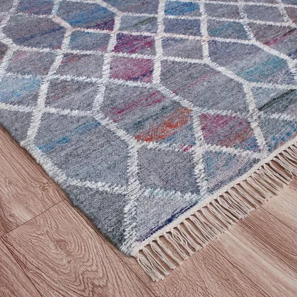 Nimroz 81985BMU Blue/Multi Rug