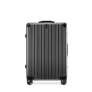 NinetyGo 28" Suitcase All Round Guard Suitcase 96L Obsidian White