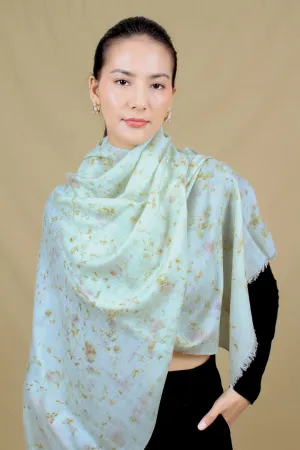 Nissa Rose Petals & Marigold Dyed Cashmere Stole