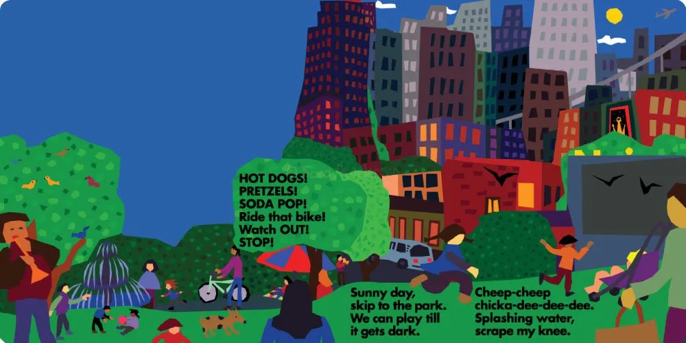 Noisy City Day Board Book