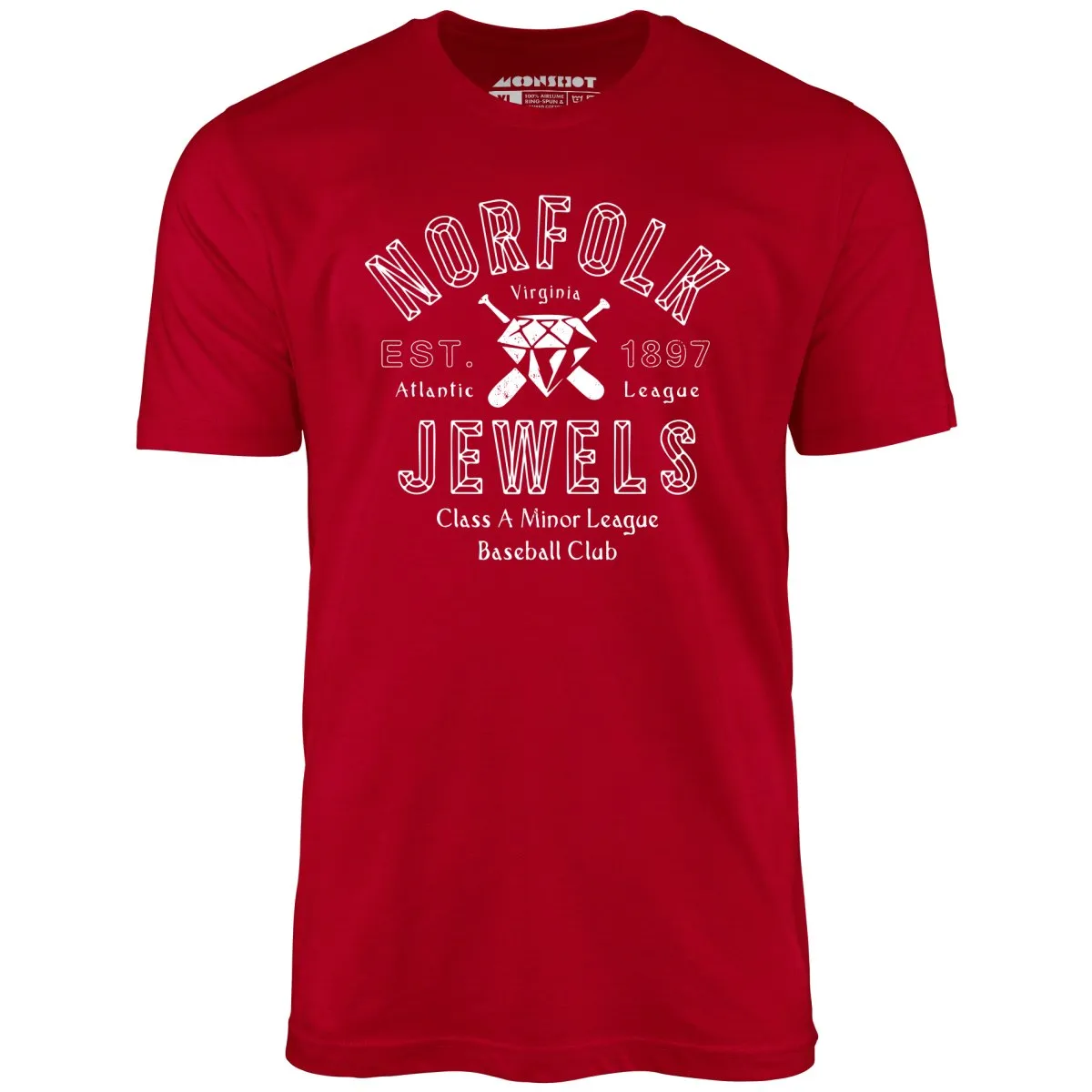 Norfolk Jewels - Virginia - Vintage Defunct Baseball Teams - Unisex T-Shirt