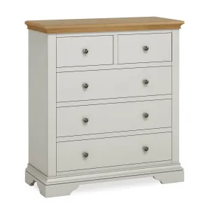 Normandy Grey 2 over 3 Drawer Chest