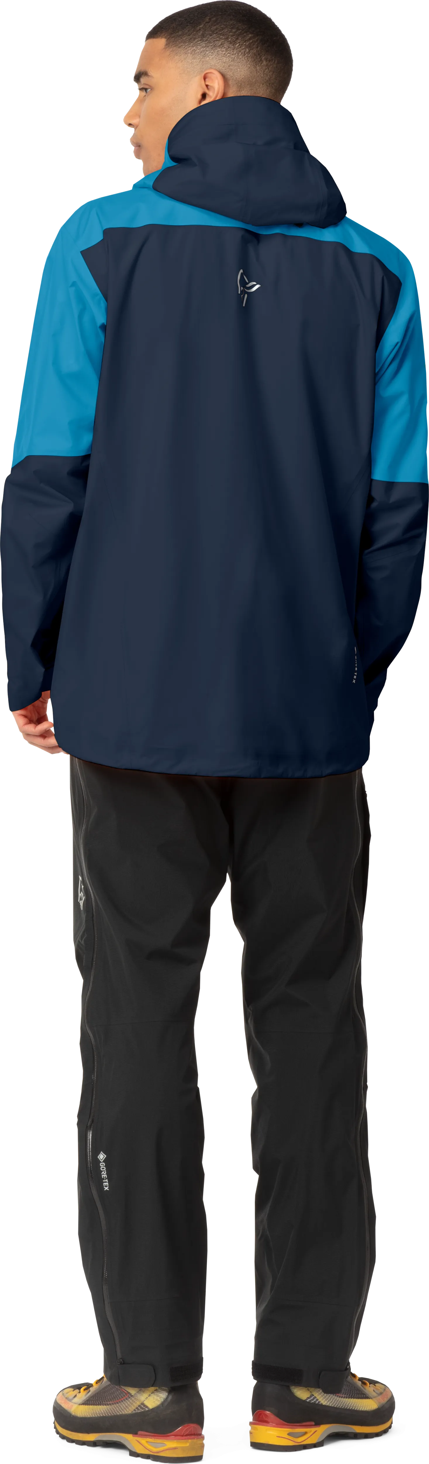 Norrøna Men&#x27;s Falketind Gore-Tex Paclite Jacket Hawaiian Surf/Indigo Night | Buy Norrøna Men&#x27;s Falketind Gore-Tex Paclite Jacket Hawaiian Surf/Indigo Night here | Outnorth
