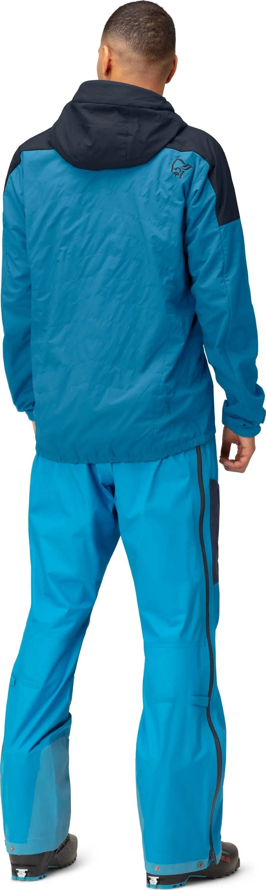 Norrøna Men&#x27;s Lyngen Alpha100 Zip Hood Hawaiian Surf/Indigo Night | Buy Norrøna Men&#x27;s Lyngen Alpha100 Zip Hood Hawaiian Surf/Indigo Night here | Outnorth