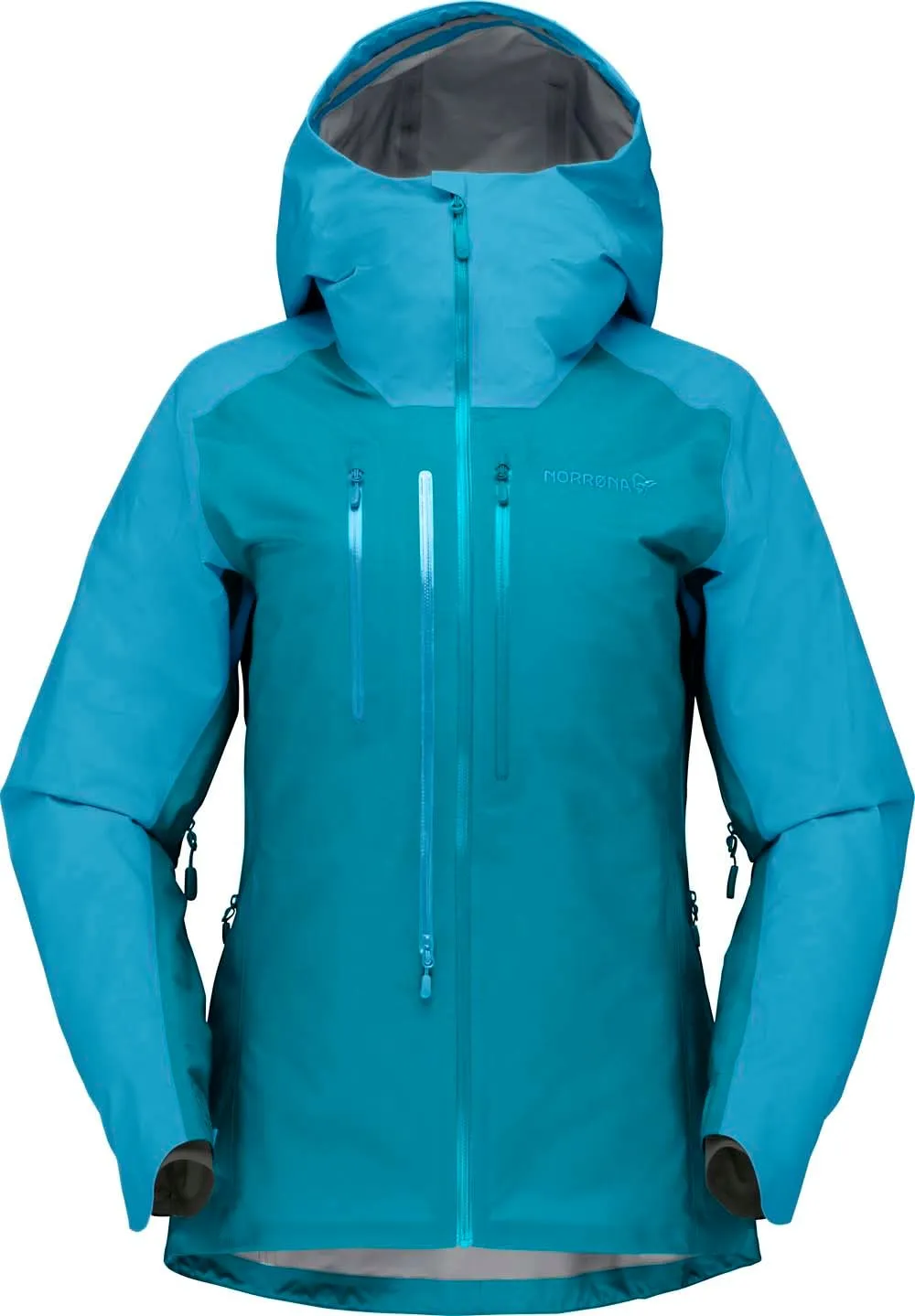 Norrøna Women&#x27;s Lyngen Gore-tex Jacket Aquarius/Hawaiian Surf | Buy Norrøna Women&#x27;s Lyngen Gore-tex Jacket Aquarius/Hawaiian Surf here | Outnorth