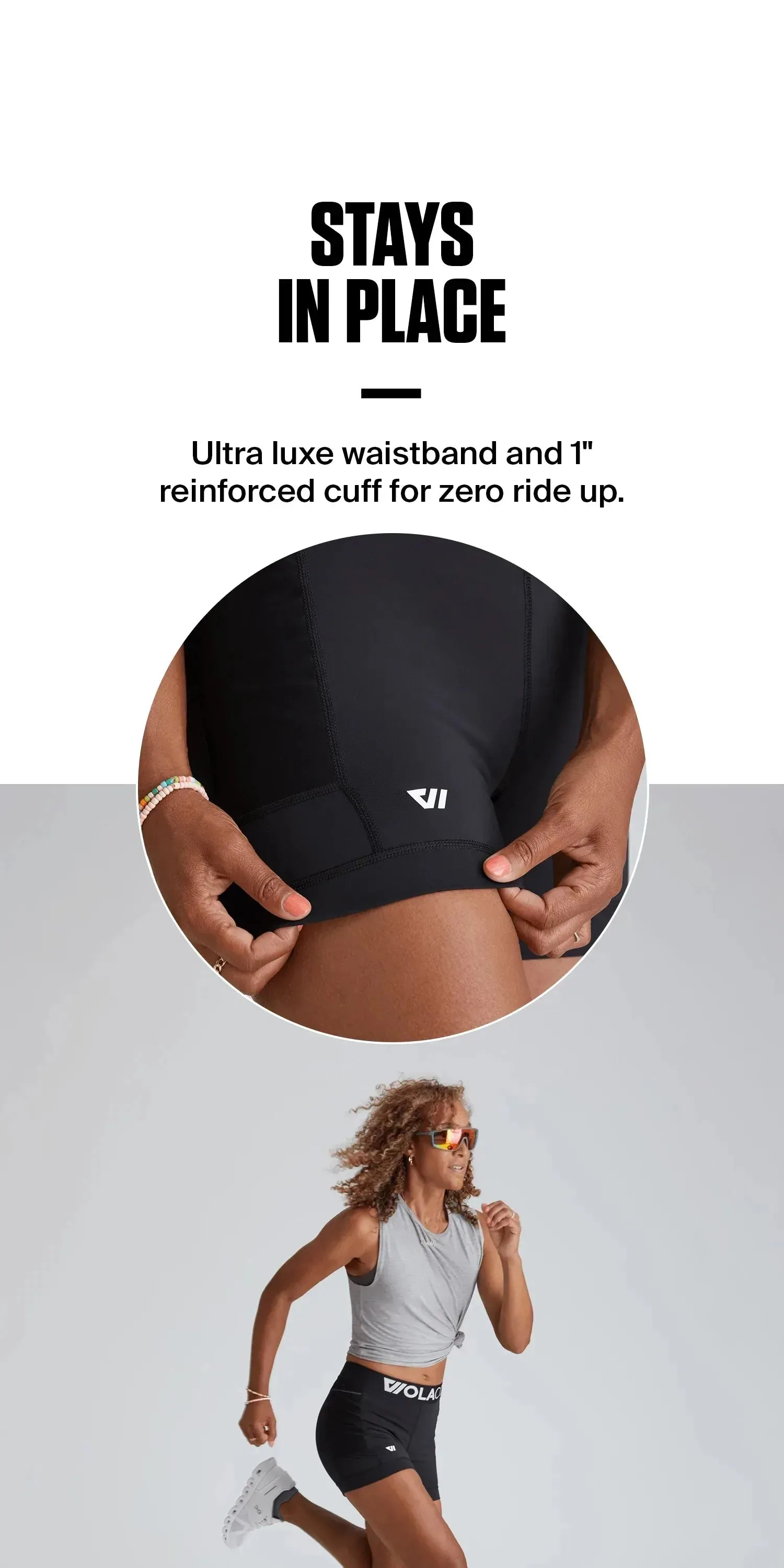 North Moore Biker Short 5-Pack (Black and Black and Black and Black and Black)