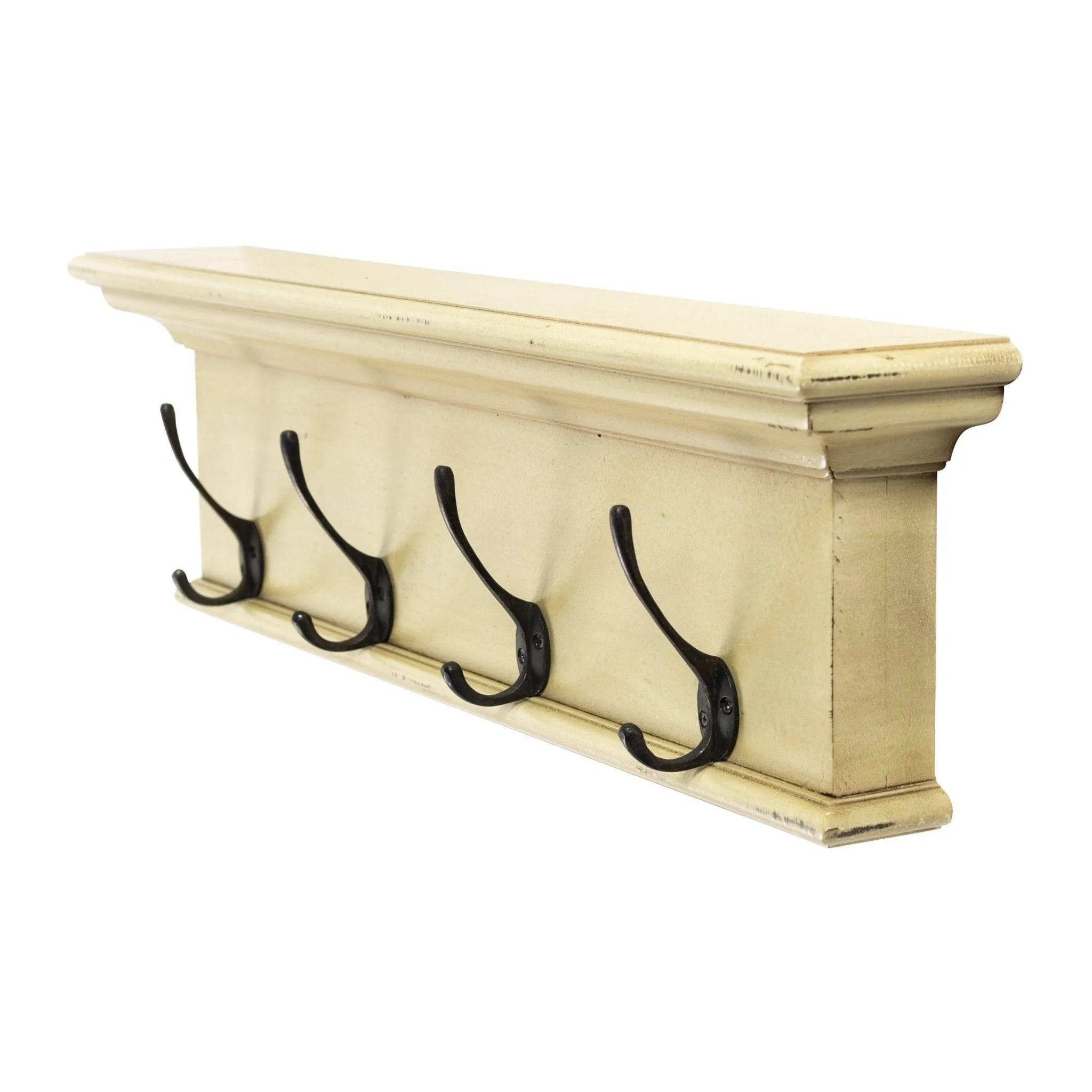 NovaSolo 4 Hook Coat Rack D160H