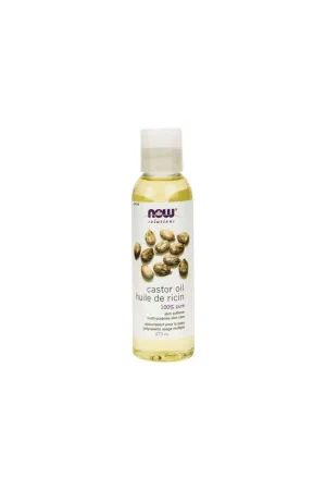 NOW 100% Pure Castor Oil 473mL