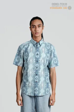 Nusantara Slim Fit Teng Teng in Quiet Tide
