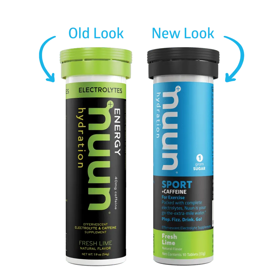 Nuun Sport   Caffeine Electrolyte Supplement Mixed 4 Pack