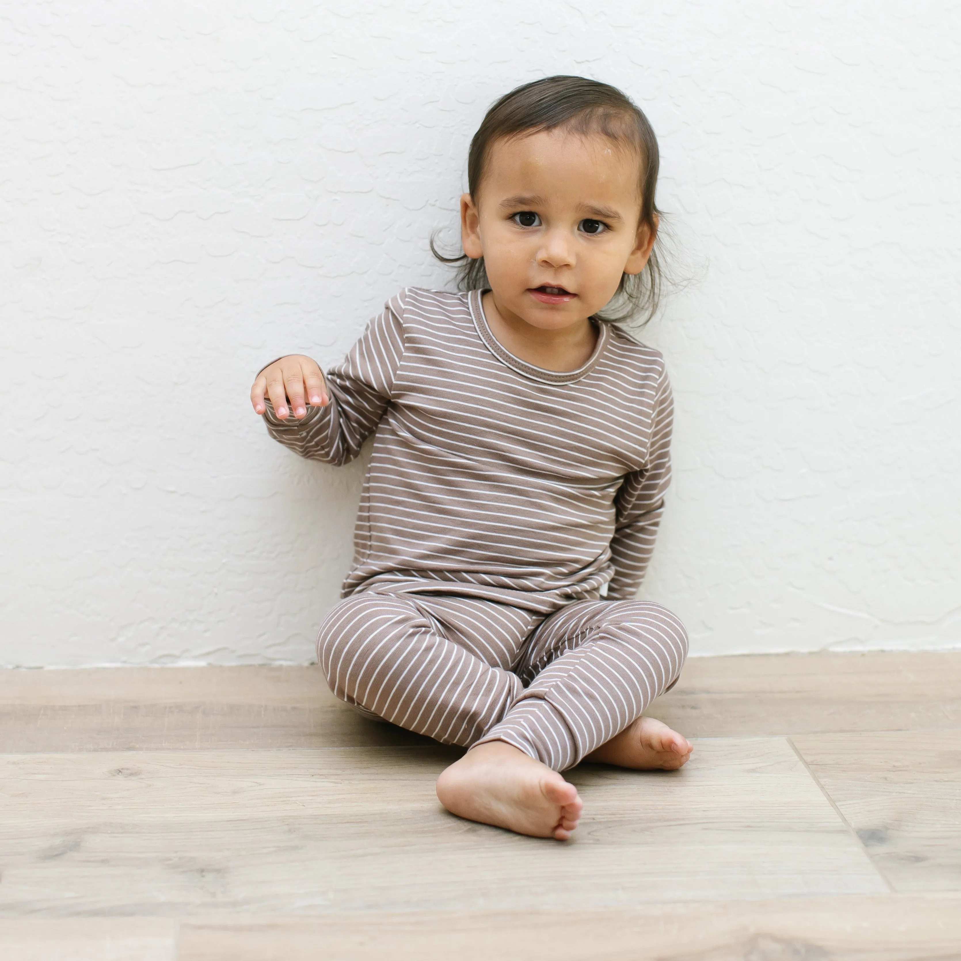 oak / two piece skinny / long sleeve