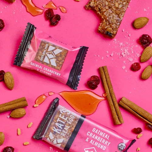 Oatmeal Cranberry Almond Bars by Kate's Real Food