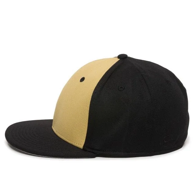 OC Sports 'Gold/black' Polyester Bamboo Charcoal Proflex Cap