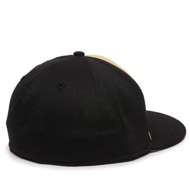 OC Sports 'Gold/black' Polyester Bamboo Charcoal Proflex Cap
