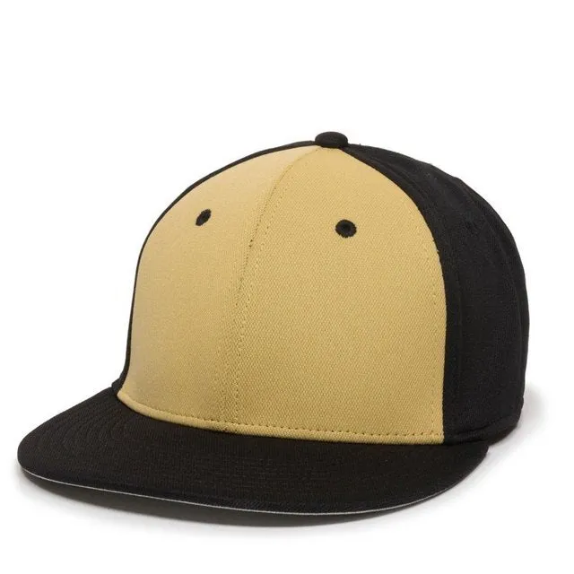 OC Sports 'Gold/black' Polyester Bamboo Charcoal Proflex Cap