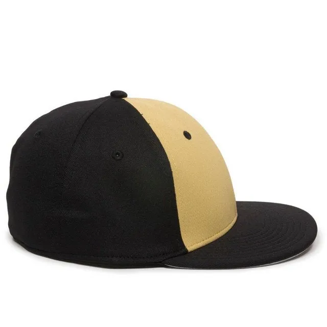 OC Sports 'Gold/black' Polyester Bamboo Charcoal Proflex Cap