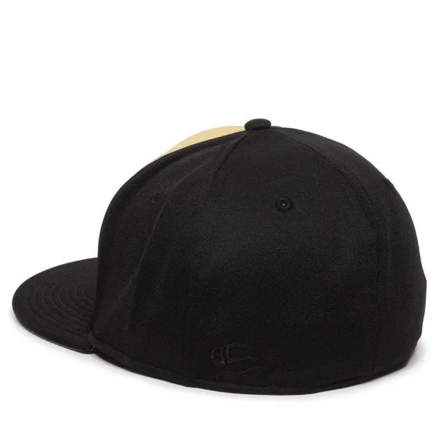 OC Sports 'Gold/black' Polyester Bamboo Charcoal Proflex Cap