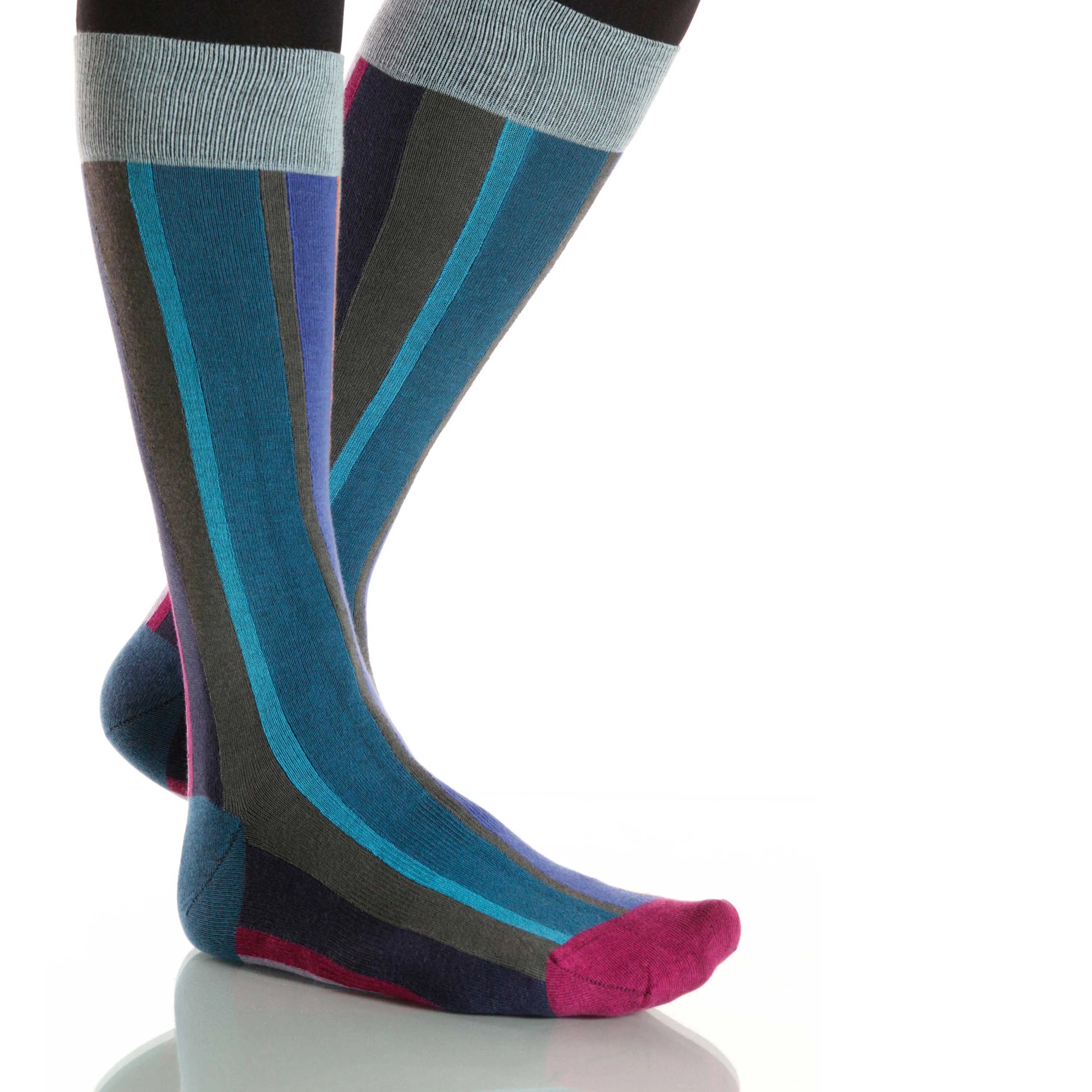 Ocean Vertical Stripe