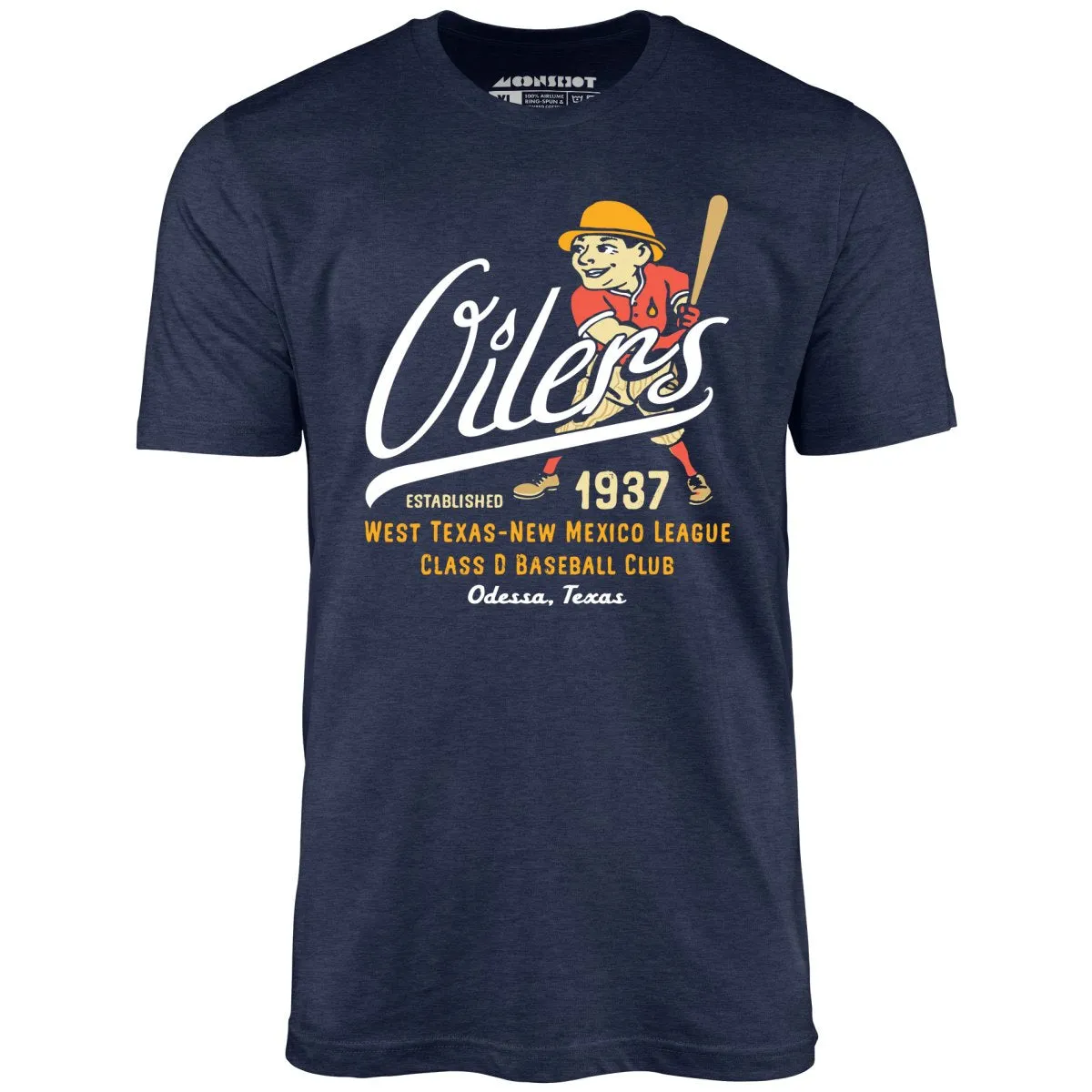 Odessa Oilers - Texas - Vintage Defunct Baseball Teams - Unisex T-Shirt