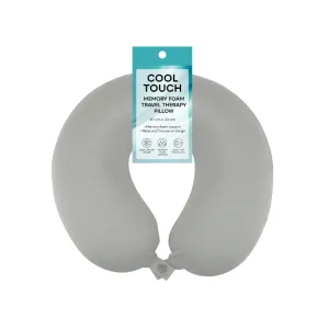 Odyssey Living Cool Touch Memory Foam Travel Pillow