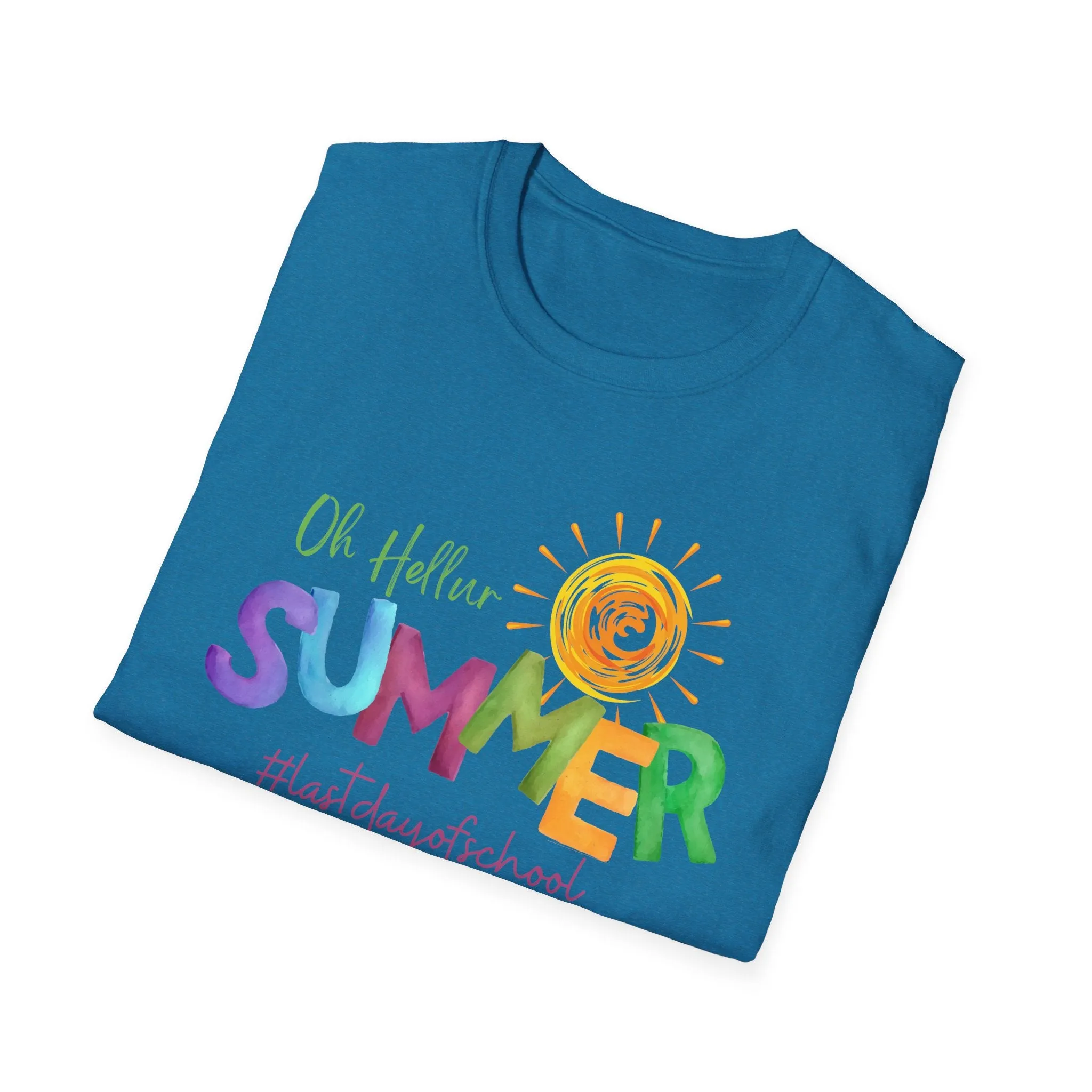 Oh Hellur Summer Unisex Softstyle T-Shirt