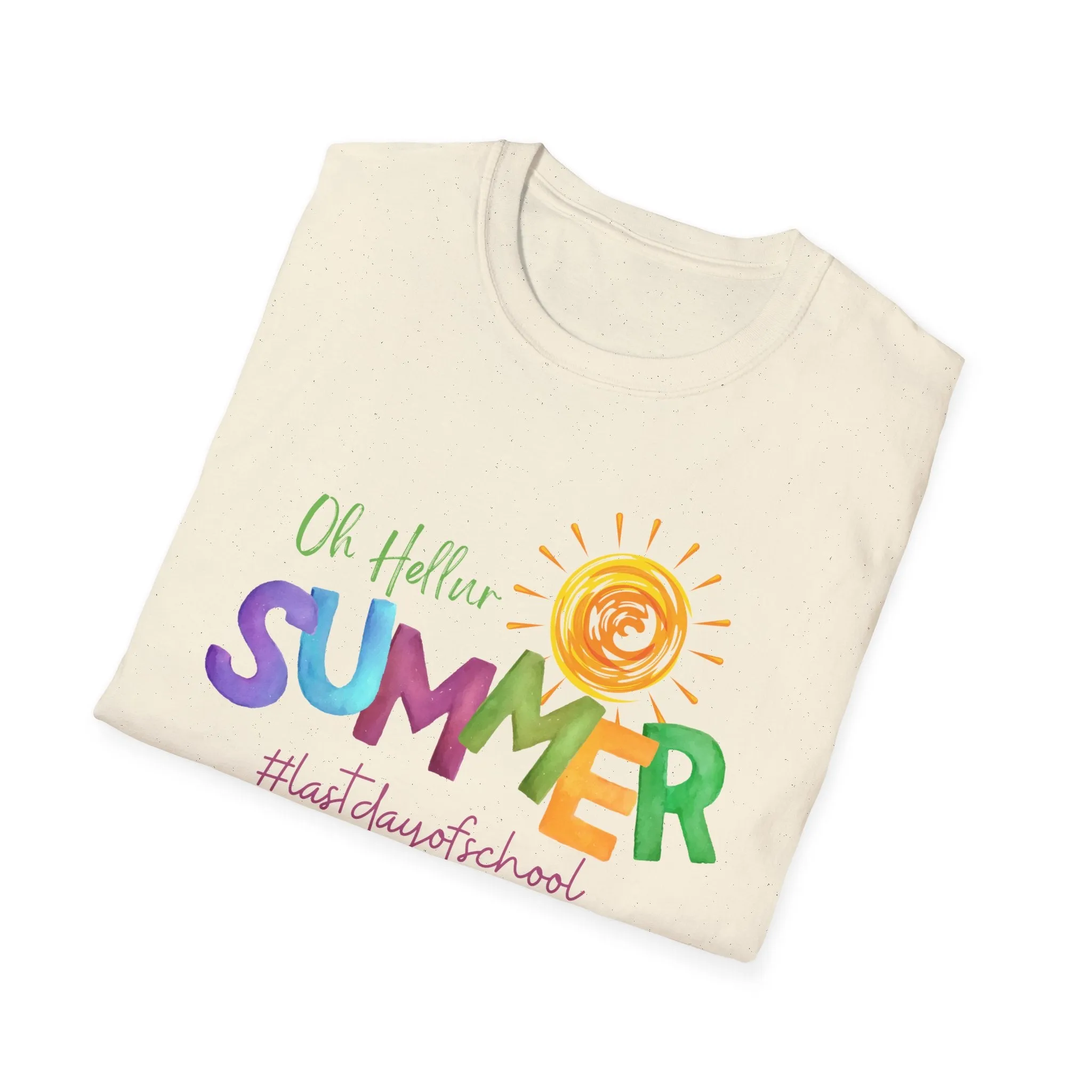 Oh Hellur Summer Unisex Softstyle T-Shirt