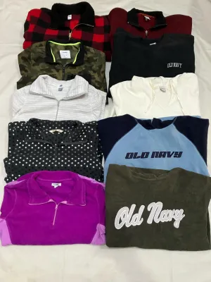 Old Navy Fleece Jackets, 20 Pieces