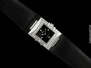 Omega Ladies Constellation Quadra Watch - Stainless Steel & Original Omega Factory Set Diamonds