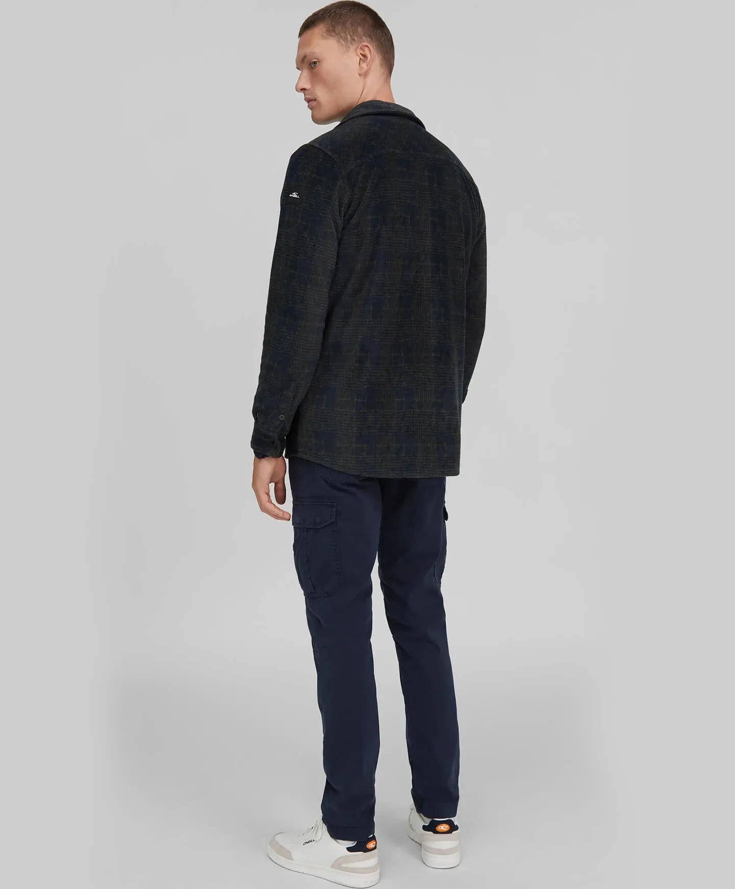 ONeill Flannel Tech Fleece Forest Night