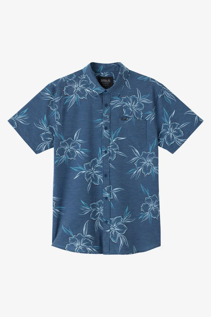 ONeill TRVLR UPF TRAVERSE STANDARD FIT SHIRT - MIDNIGHT NAVY 2