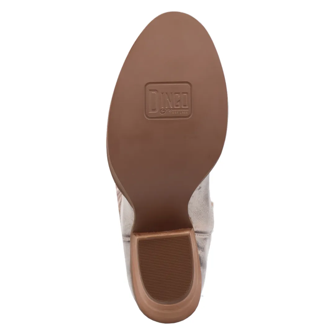 Online Exclusive | Dingo | Faded Love Leather Boots in Brown ** PREORDER