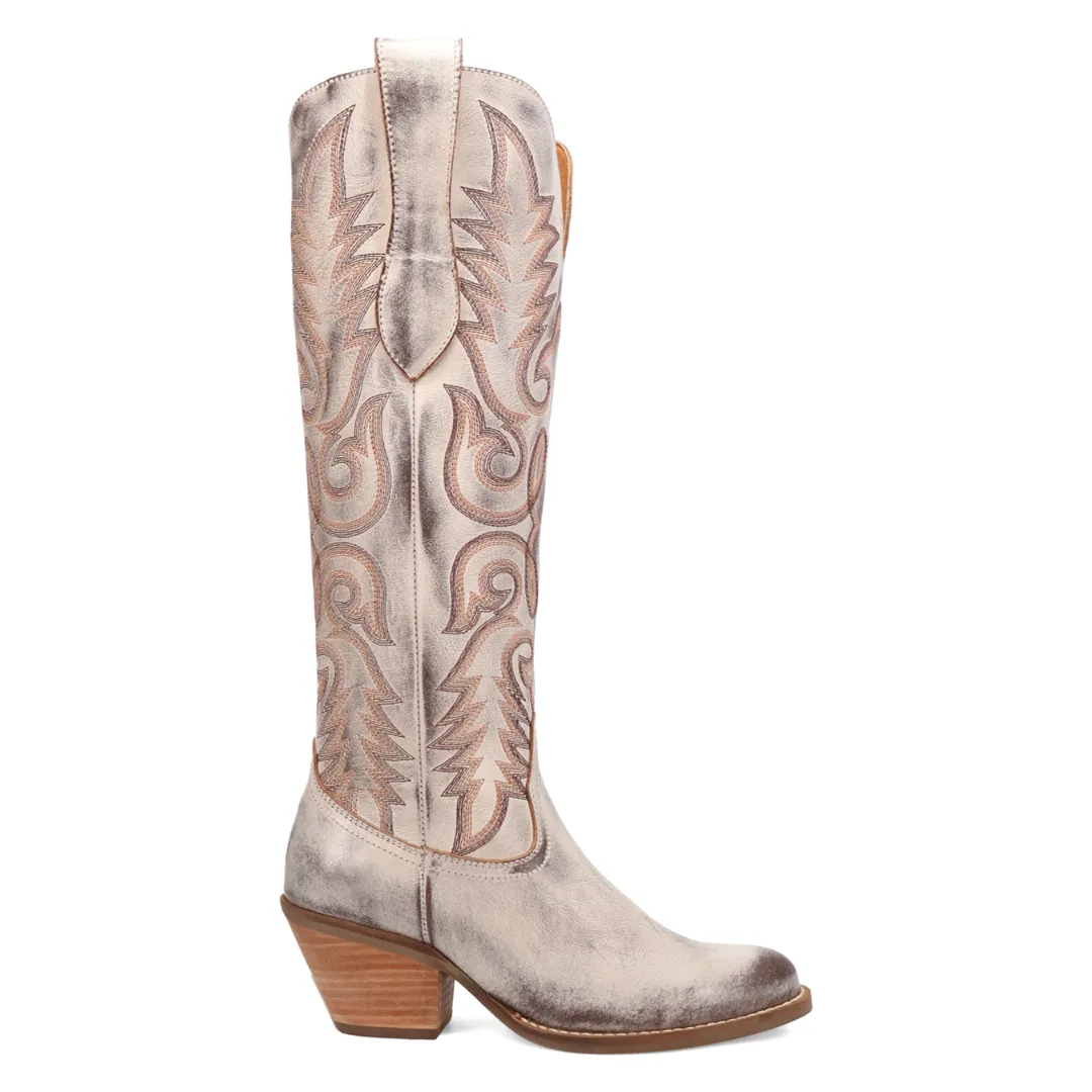 Online Exclusive | Dingo | Faded Love Leather Boots in Brown ** PREORDER